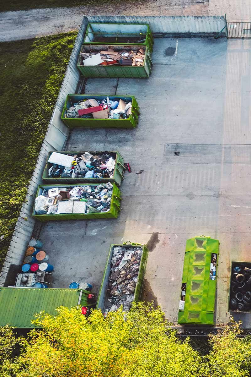 gestion des déchets aubagne collecte bennes